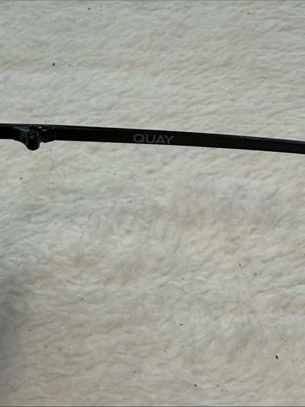 Quay High Key Black Aviator Sunglasses
